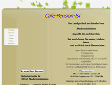 Tablet Screenshot of cafe-isi.de